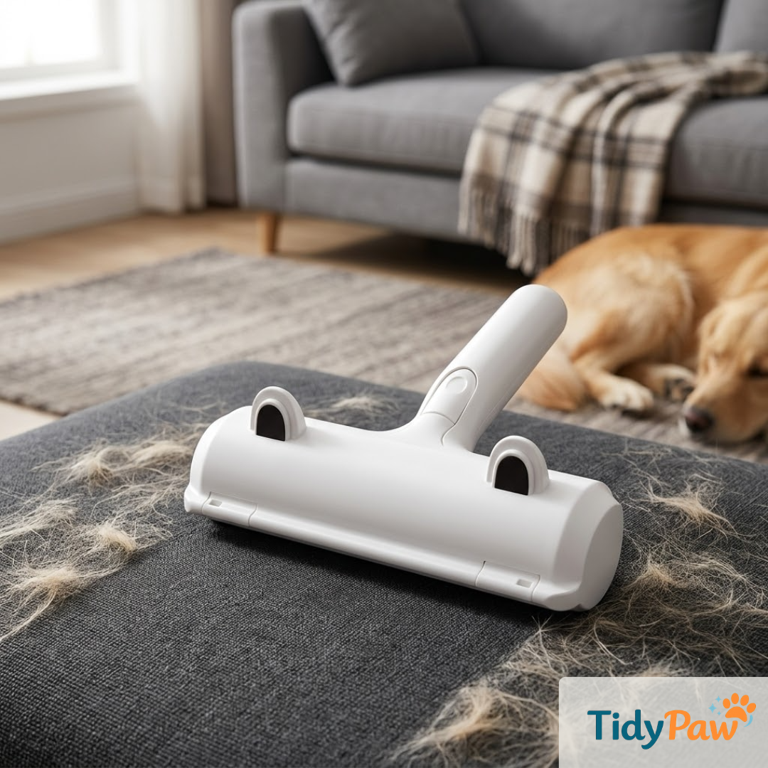 TidyPaw – FurSwipe™ | Herbruikbare dierenhaarverwijderaar voor zetel, tapijt en textiel