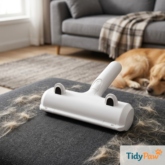 TidyPaw – FurSwipe™ | Herbruikbare dierenhaarverwijderaar voor zetel, tapijt en textiel