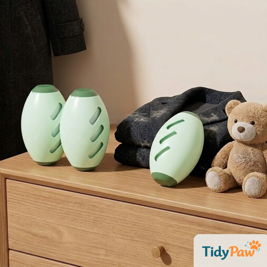 TidyPaw – FurRoll™ | Compacte, herbruikbare pluisroller voor haarvrije kleding onderweg