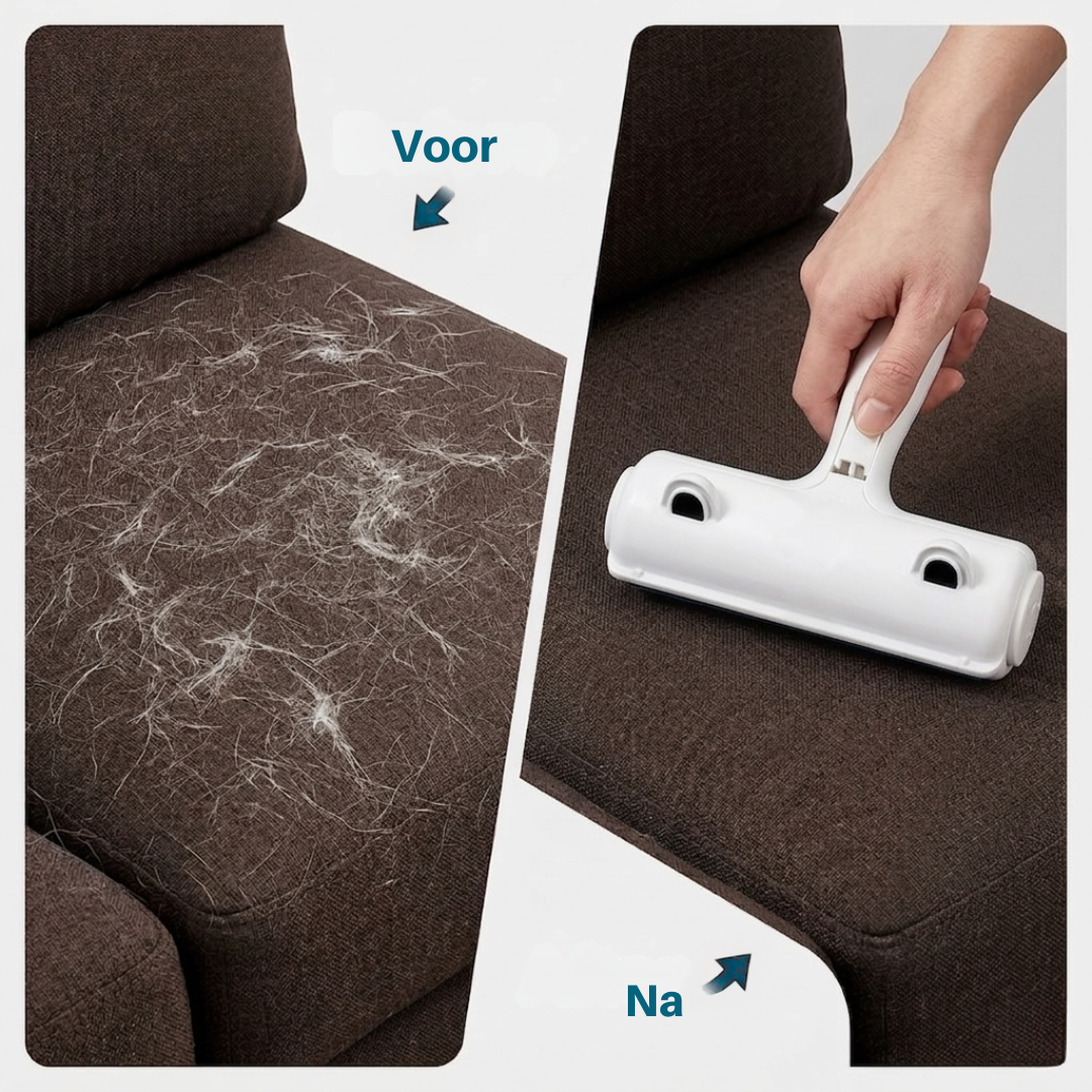 TidyPaw – FurSwipe™ | Herbruikbare dierenhaarverwijderaar voor zetel, tapijt en textiel